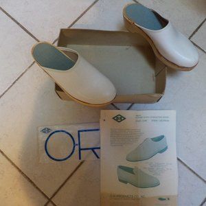 O-R ANTI-STATIC CONDUCTIVE CLOGS ~ ORIGINAL, BRAND NEW - VINTAGE ~ Size: 37